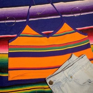Vintage Chola Halter Top